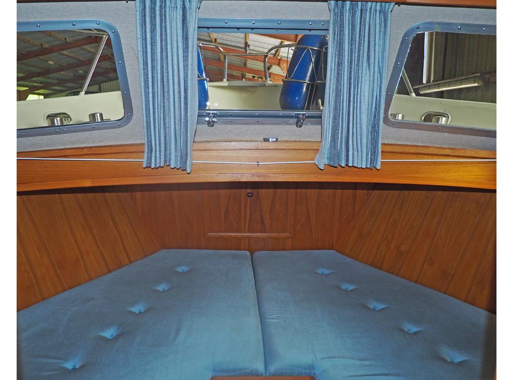 Cabin en avant, H&eacute;bergements